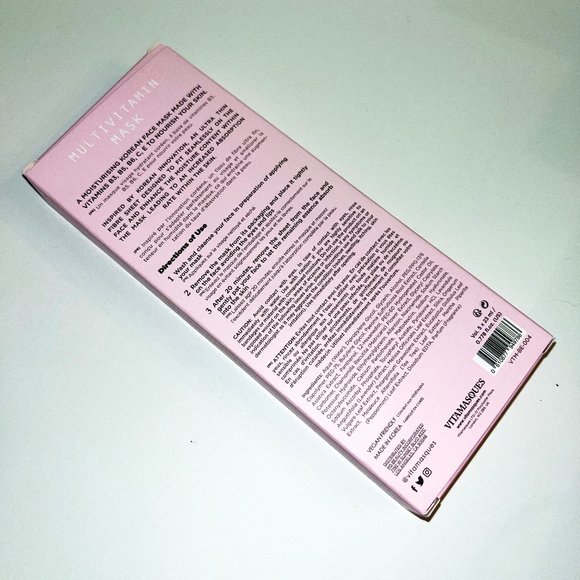 Vitamasques Multivitamin Mask Set of 5 - New! - Picture 2 of 3